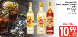 Marktkauf Havana Club 3 Jahre, Especial, Mango Lime Angebot