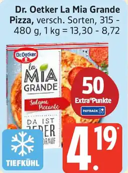 Marktkauf Dr. Oetker La Mia Grande Pizza Angebot