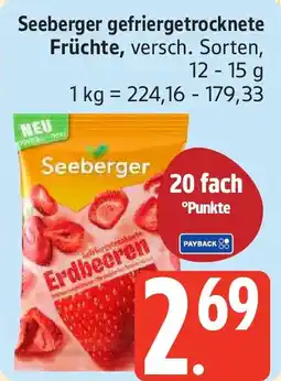 Marktkauf Seeberger gefriergetrocknete Früchte Angebot