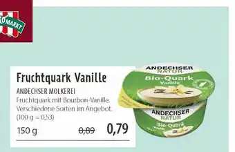 Superbiomarkt Fruchtquark Vanille Andechser Natur Molkerei Angebot