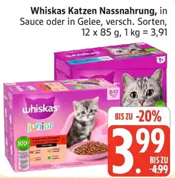 Marktkauf Whiskas Katzen Nassnahrung Angebot