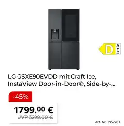 MediaMarkt Lg gsxe90evdd Angebot
