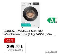 MediaMarkt Gorenje wmsg2ps8 g200 waschmaschine Angebot