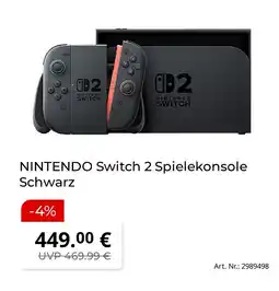 MediaMarkt Nintendo switch 2 spielekonsole Angebot