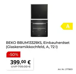 MediaMarkt Beko einbauherdset bbum13329xs Angebot