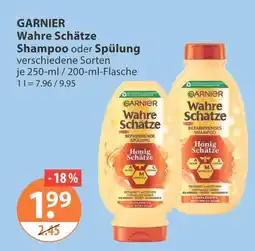 V Markt Garnier wahre schätze shampoo Angebot