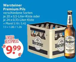 V Markt Warsteiner premium pils Angebot
