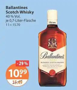 V Markt Ballantines scotch whisky Angebot