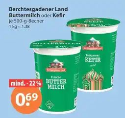 V Markt Berchtesgadener land buttermilch oder kefir Angebot