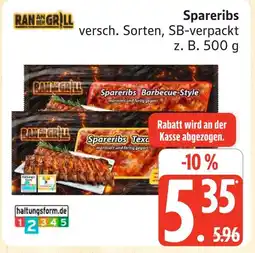 Marktkauf Ran an den grill spareribs Angebot