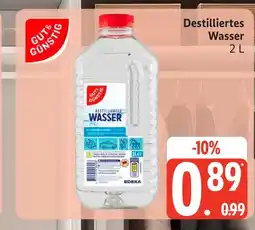 Marktkauf Gut & günstig destilliertes wasser Angebot