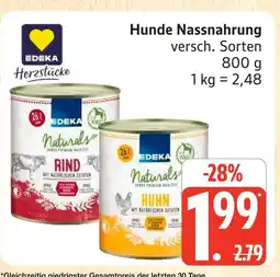 Marktkauf Edeka herzstücke hunde nassnahrung Angebot