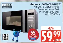Marktkauf Edeka zuhause mikrowelle „ag820cd8-pm0e“ Angebot