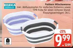 Marktkauf Edeka zuhause faltbare wäschewanne Angebot