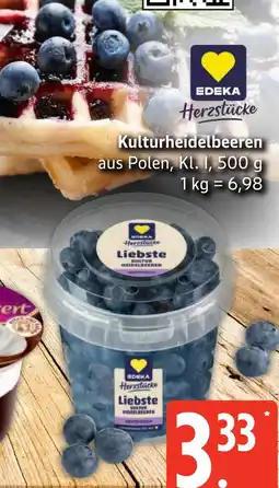 Marktkauf Edeka herzstücke kulturheidelbeeren Angebot