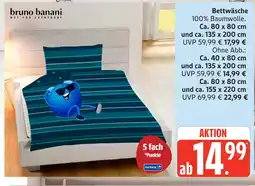 Marktkauf Bruno banani bettwäsche Angebot