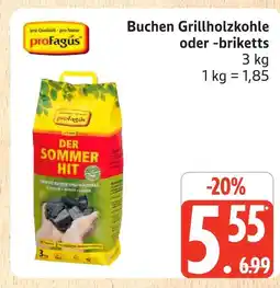 Marktkauf Profagus buchen grillholzkohle oder -briketts Angebot