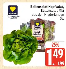 Marktkauf Edeka herzstücke ballensalat kopfsalat Angebot