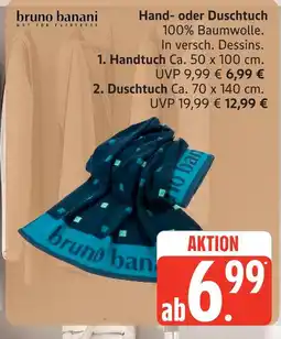 Marktkauf Bruno banani handtuch Angebot