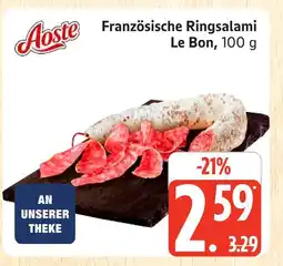 Marktkauf Aoste französische ringsalami le bon Angebot