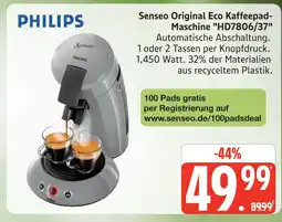 Marktkauf Philips senseo original eco kaffepad-maschine Angebot