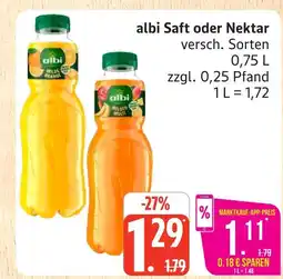 Marktkauf Albi saft Angebot