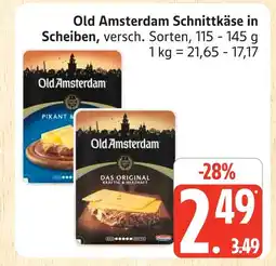 Marktkauf Old amsterdam schnittkäse in scheiben Angebot
