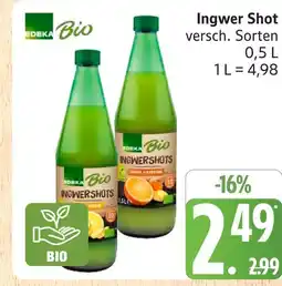 Marktkauf Deka bio ingwer shot Angebot