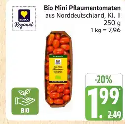 Marktkauf Edeka regional bio mini pflaumentomaten Angebot