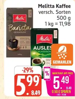 Marktkauf Melitta kaffee Angebot