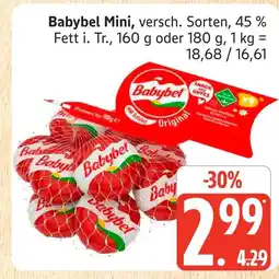 Marktkauf Babybel mini Angebot