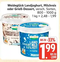 Marktkauf Weideglück landjoghurt Angebot