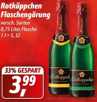 Simmel Rotkäppchen Flaschengärung 0,75L Angebot