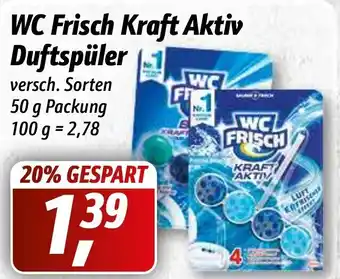 Simmel WC Frisch Kraft Aktiv Duftspüler 50g Angebot