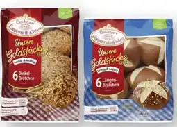 Scheck-in-Center Coppenrath & Wiese Conditorei Unsere Goldstücke Brötchen Angebot