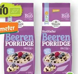 Scheck-in-Center Bauck Mühle Hot Hafer Bio Beeren Porridge Angebot