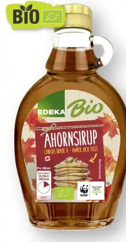 Scheck-in-Center Edeka Bio Bio-Ahornsirup Angebot