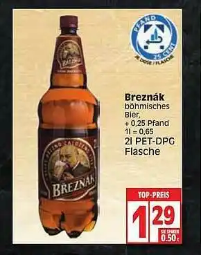 Edeka Breznák Böhmisches Bier Angebot