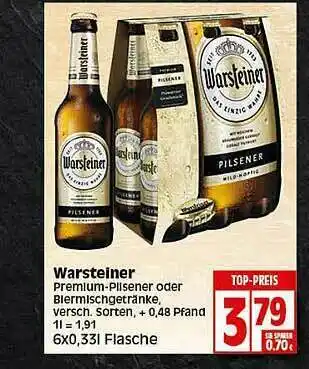 Elli Markt Warsteiner Premium-pilsener Oder Biermischgetränke Angebot