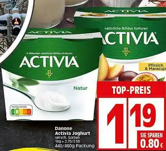 Elli Markt Danone Activia Joghurt Angebot