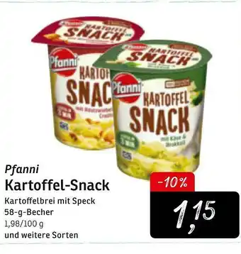 KONSUM Pfanni Kartoffel-snack Angebot