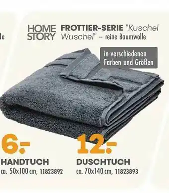 Möbel Kraft Home Story Frottier-serie „kuschel Wuschel“ Angebot