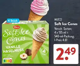 Aldi Süd MUCCI Soft Ice Cones Angebot