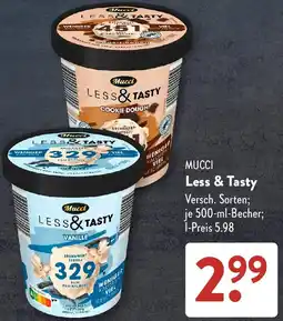 Aldi Süd MUCCI Less & Tasty Angebot