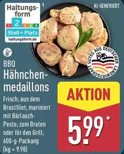 Aldi Nord BBQ Hähnchenmedaillons Angebot