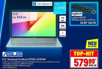 METRO Asus 17.3 Angebot