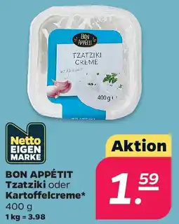 Netto BON APPÉTIT Tzatziki oder Kartoffelcreme Angebot