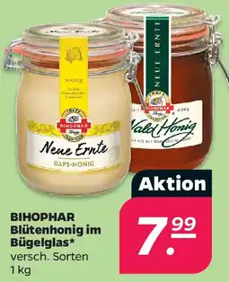 Netto BIHOPHAR Blütenhonig im Bügelglas Angebot