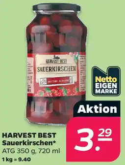 Netto HARVEST BEST Sauerkirschen Angebot