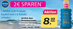 Netto NIVEA Sun Sonnencreme Angebot